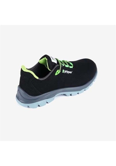 İş Ayakkabısı Siyah Nubuk Mikrofiber Burunlu Gpr 153 No.44 - Meka