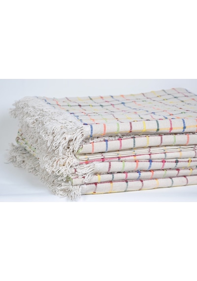 Kartex Home Küçük Kare Koltuk Örtüsü Takımı Buldan Işi 4 Parça Ma