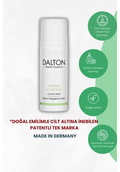 Yağlı Ve Sivilceli Cilt Için Arındırıcı Derma Control Yağ Dengeleyici Krem - 56837054