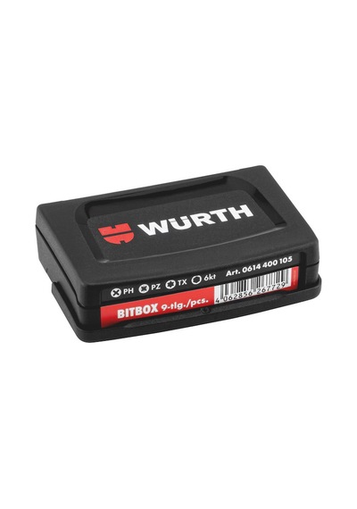 Würth Bits Uç Seti Ph/pz/tx/allen 9 Parça
