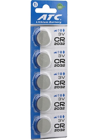 Atc Lithium Battery Cr-2032 Para Pil Lityum 3v 5li Kart 4741