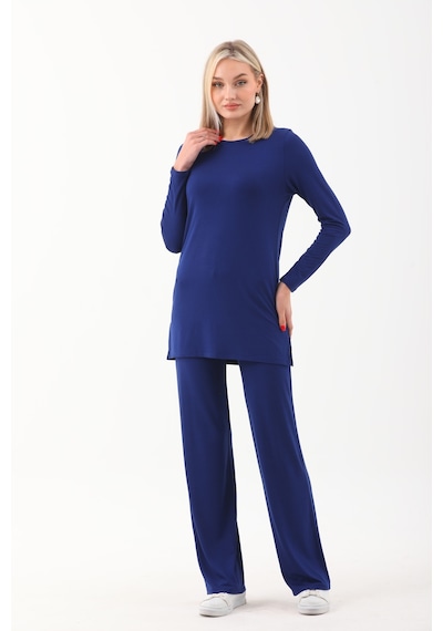 Extra Yumuşak Uzun Viskon Pantolon Home&outdoor-lacivert-lacivert Lacivert