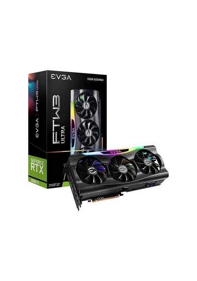 Evga Rtx 3080 Ti Ftw3 Ultra Gamıng 12g-p5-3967-kr 384 Bit Gddr6x 12 Gb Ekran Kartı