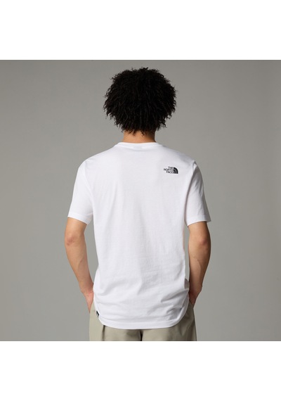 The North Face M Ss Easy Tee Erkek T-shirt-29934 Beyaz