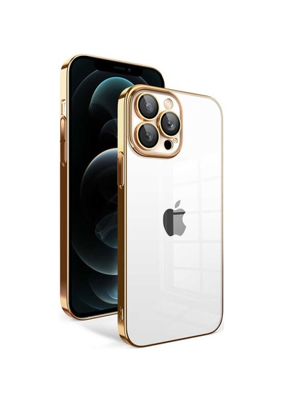 Apple Uyumlu iPhone 12 Pro Max Kamera Korumalı Renkli Çerçeveli Zore Garaj Kapak