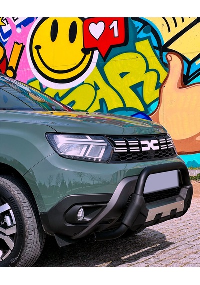 Türkmen Dacia Duster 2018 Sonrası Siyah Ön Koruma Amazon Model