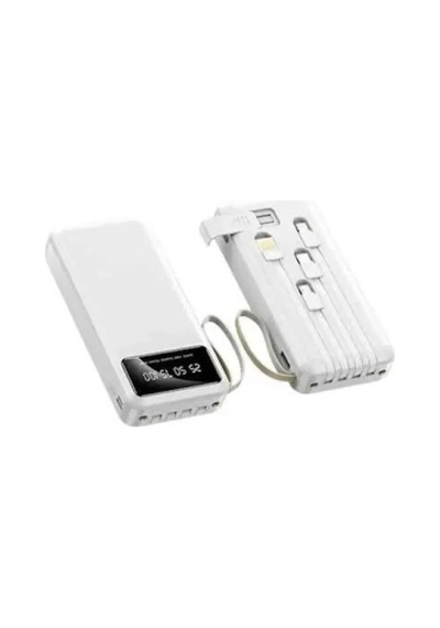 Powerbank Şarj Cihazı 4 Çıkışlı 20.000 Mah Powerbank Kompakt Yüksek Kapasiteli Hızlı Şarj Renkli 58318842