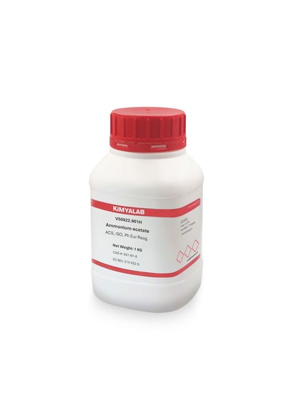 Kimyalab Amonyum Asetat 1kg - Ammonium Acetate