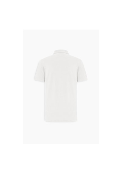 Ac&Co / Altınyıldız Classics Erkek Beyaz Slim Fit Dar Kesim Polo Yaka %100 Pamuk Kısa Kollu Tişört Beyaz
