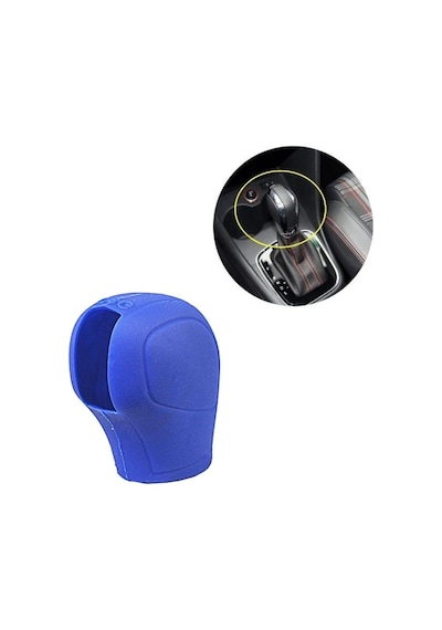 Vw Seat Skoda Dsg Silikon Vites Topuzu Kılıf Mavi