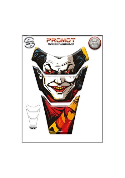 Universal Motosiklet Tank Pad 3d Sticker 0369 Diğer