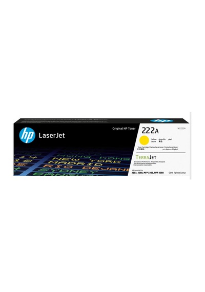 Hp 222a Yellow Sarı 1.200 Sayfa Toner W2222a Kdo