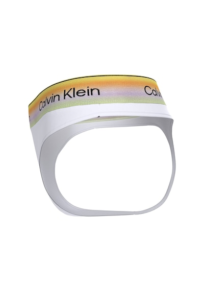 Calvin Klein Kadın Marka Logolu Beyaz Tanga-16251