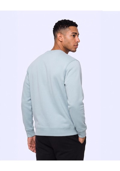 Kappa Carlo Erkek Mavi Regular Sweatshirt