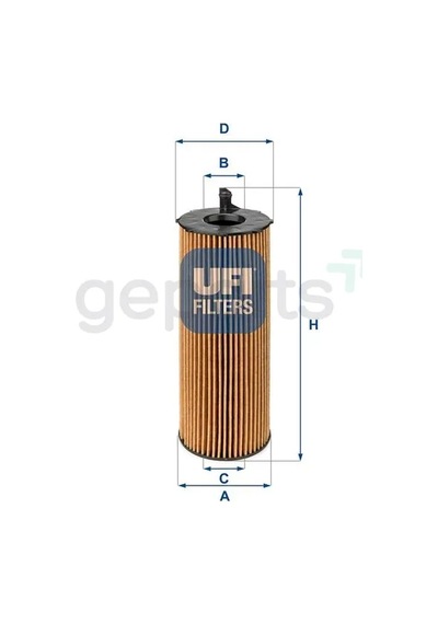 Yağ Filtresi Eleman Tip Ufı 2506800