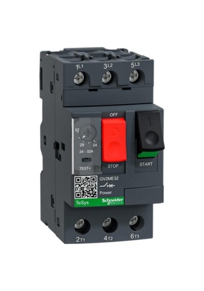 Schneider Electric Gv2me32 Motor Koruma Şalteri 24---32A.