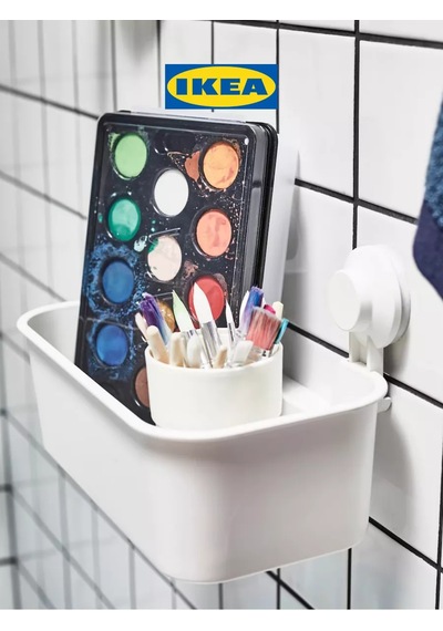 Ikea Banyo Rafı Ikea Tısken 182459829 Beyaz