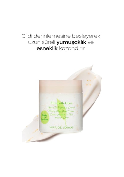 Elizabeth Arden Green Tea Pistachio Crunch Honey Drops Yoğun Nemlendirici Vücut Kremi 500 ML