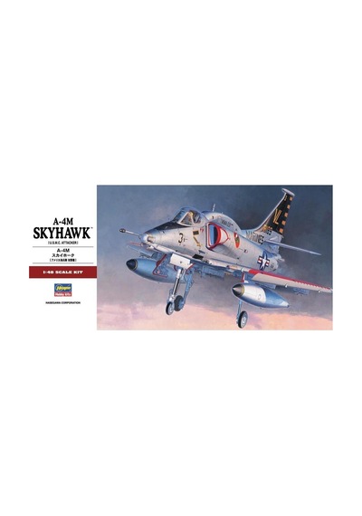 Hasegawa Pt33 7233 1/48 Ölçek, A-4m Skyhawk, Savaş Uçağı Plastik Model Kiti-48796