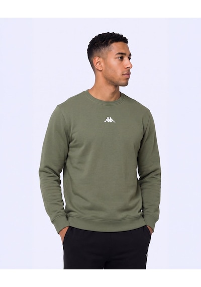 Kappa Carlo Erkek Haki Regular Sweatshirt