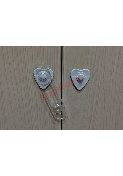 Çocuk Bebek Güvenlik Çekmece Dolap Kilidi 5 Paket x 10 Adet Çok Renkli