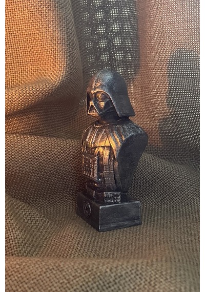 Kazanova Design Darth Vader Büst Figür 10 Cm Star Wars Masaüstü Dekoratif Hediyelik