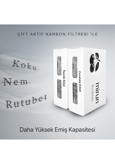 Mirun Buzdolabı Koku Giderici Nem Emici Hava Tazeleyici