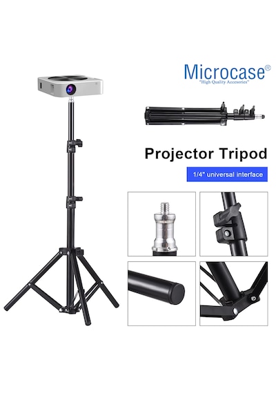1/4 Vida Girişli 2.1 Mt Eğim Ve Açı Ayarlamalı Tripod - Al5173