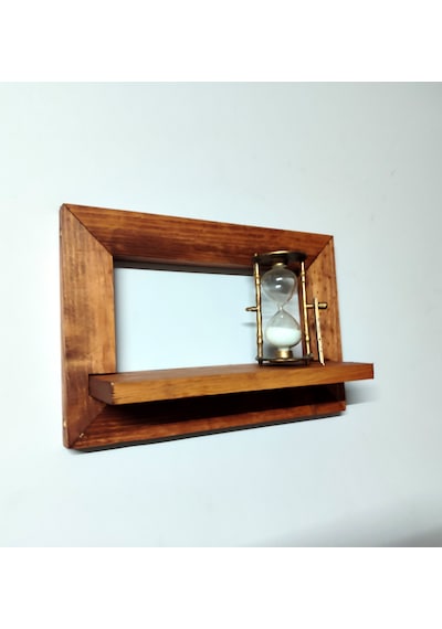 Bfd Shop Çerçeveli Duvar Rafı 20x30cm Ceviz