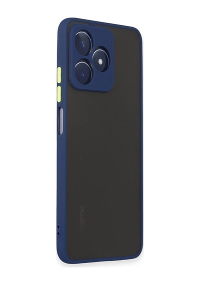 Newface - 407 - Realme C53 Kılıf Montreal Silikon Kapak - Kmrsfres - - Lacivert