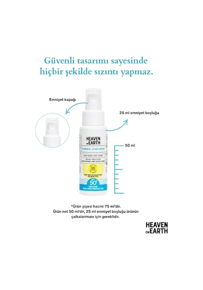 50+ Spf Vegan Mineral Güneş Kremi %100 Doğal Ve Organik Içerikli