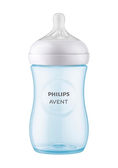 Philips Avent Doğal Tepkili Pp Mavi Biberon 260 Ml 3-6 Ay 2 Adet