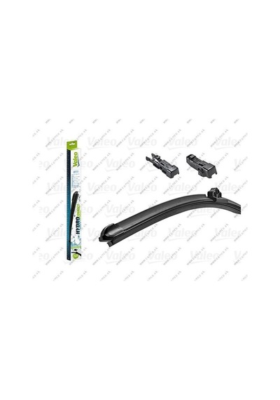 Silecek Süpürgesi Ön 35cm X1 Muz Tipi Hydroconnect Çoklu Bağlantılı Üniversal Hf38 Valeo 578501