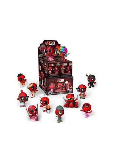 Funko Mystery Minis Deadpool 30th Years Bobble-head Tek Sürpriz Paket 1 Adet