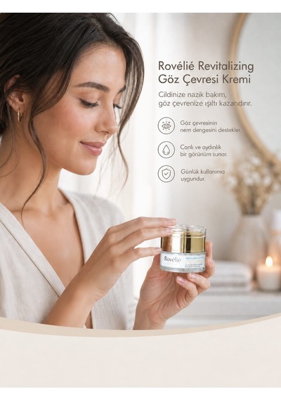 Yeni Nesil Altın Otu Bitki Kök Hücresi Göz Çevresi Bakım Kremi 30 Ml