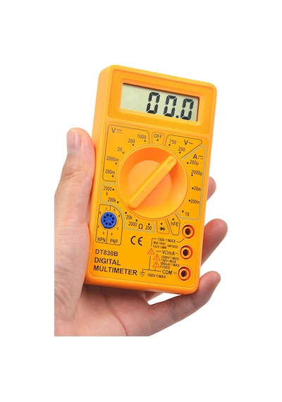 Digital Ölçü Aleti Multimeter Buzzer'li Avometre
