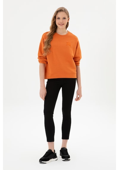 U.S. Polo Assn. Kadın Bakır Bisiklet Yaka Basic Sweatshırt 50313565-VR182