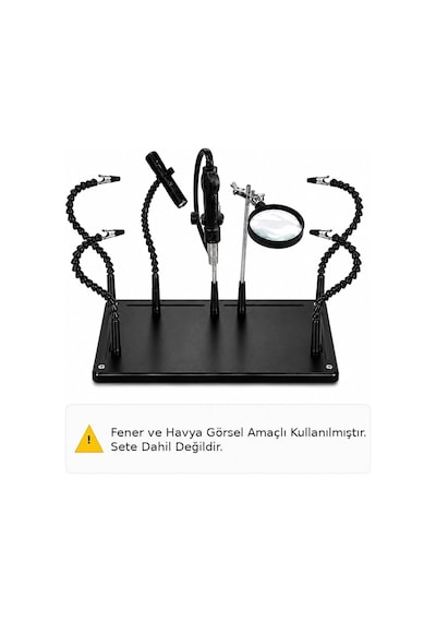 Tr Marxlow Zd-11p Çok Amaçlı Lehimleme Ve Pcb Tutucu Aparat Seti Sınırlı Sayıda Siparişte Geçerli 4 Adet Sıkı