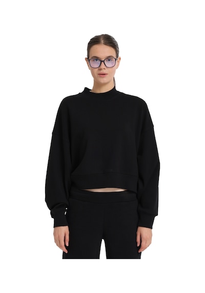 Sportive Fowler Kadın Siyah Günlük Stil Sweatshirt 25kk1038-syh 1776122 SiYAH