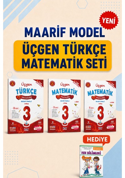 3.sınıf Beceri Temelli Türkçe + Matematik Yolculuğu 1. Kitap Ve 2. Kitap + Fen Etkinlik Çalışma Yaprakları