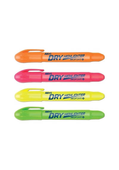 Amos Hldor Amos Dry Highliter Jel Fosforlu Kalem, Turuncu, Turuncu Genel