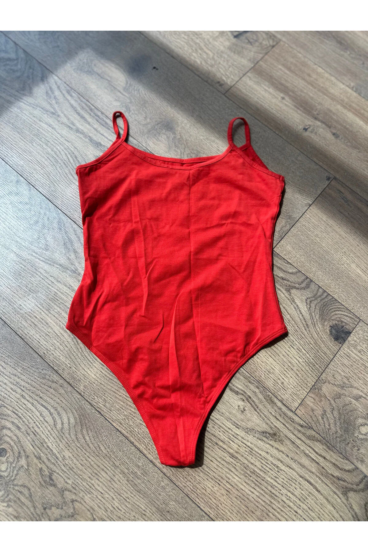 Eymenn Butik Askılı Bodysuit Turuncu