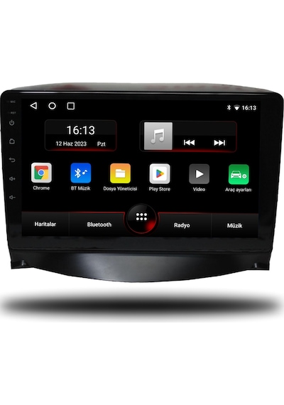 Navigo Peugeot 207 Android Carplay Multimedya 2006-2012 4gb Ram + 64gb Hafıza + 8 Çekirdek