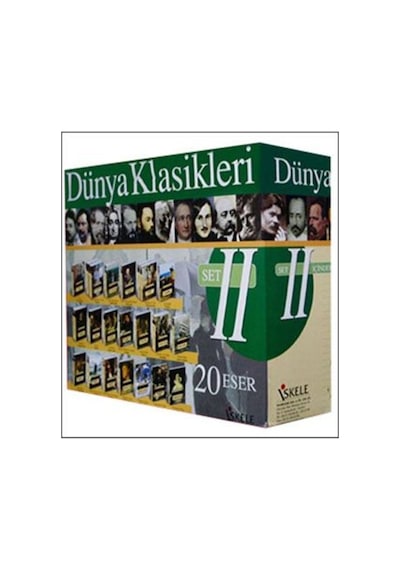 Dünya Klasikleri 2 (20 Kitap Kutulu) - Maksim Gorki - Friedrich Nietzsche - İskele Yayıncılık