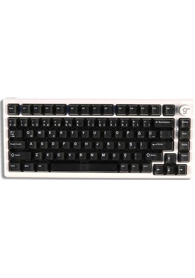 Cherry Single Shot Pc Full Set Şeffaf Türkçe Keycap Set
