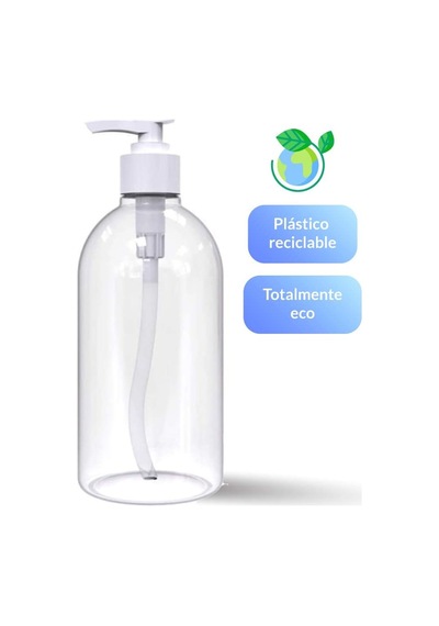 Tr Rc Ocio 500ml Dezenfektan Jeli Doldurmak İçin 4'lü Paket Boş 500 Ml Şişe, Jel Sabun Ve Dezenfektan İçin Tüm S
