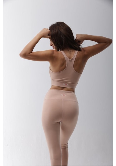 Playsportswear Micro Polyester Pudra Toparlayıcı Sporcu Bra Pudra