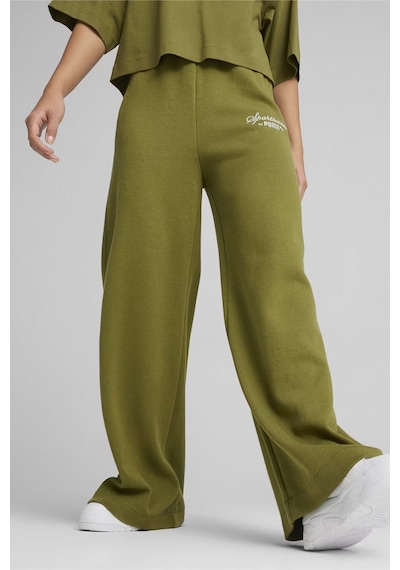 Puma Classıcs+ Kadın Relaxed Eşofman Altı 624274 33 Yeşil