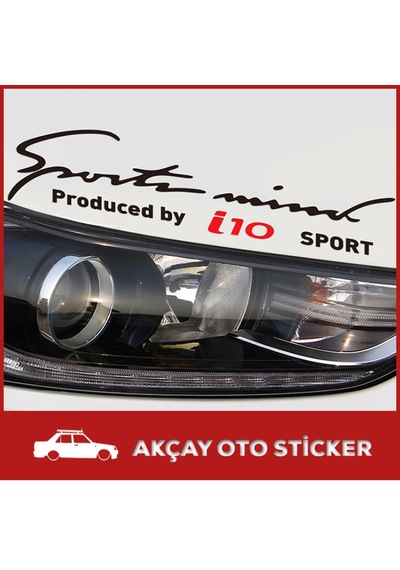 Sport Mind Hyundai I10 Sticker Hyundai Sticker I10 Oto Sticker