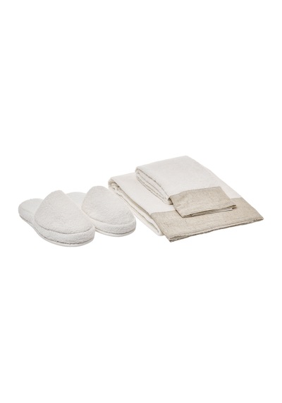 Rosabelle Linenza Banyo Aile Seti S/m-l/xl Ekru